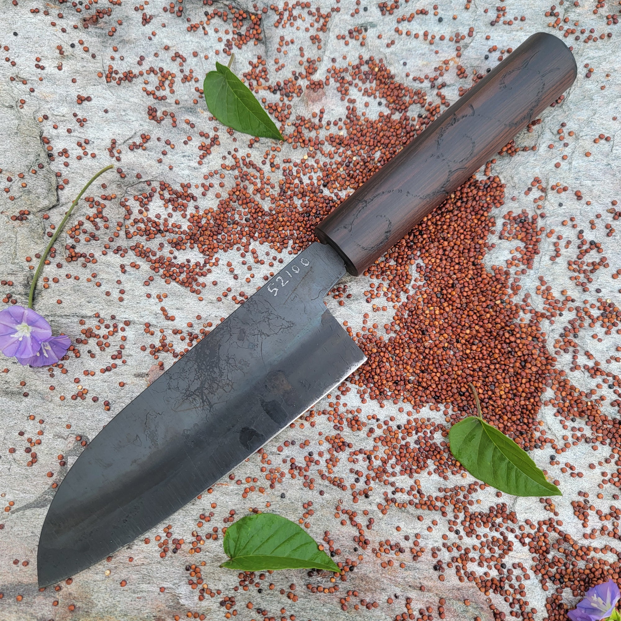 Santoku with Tattoo Handle
