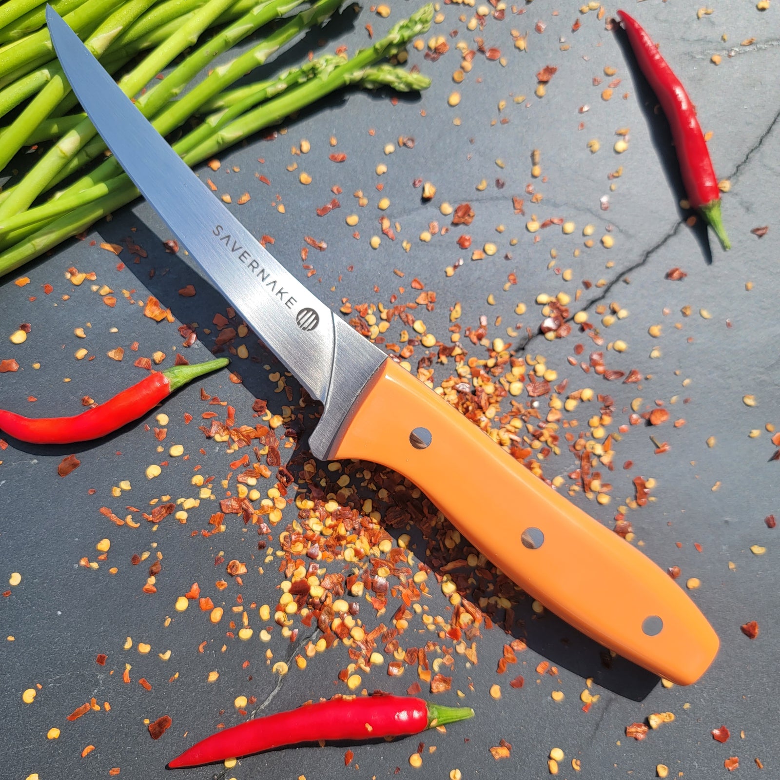 Five Inch Boner (Orange / Dark Green)