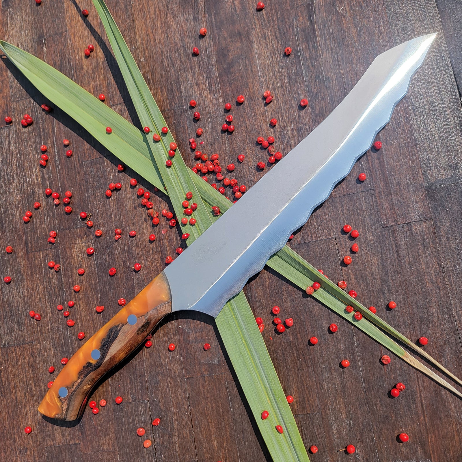 Croc with "Orange" handle