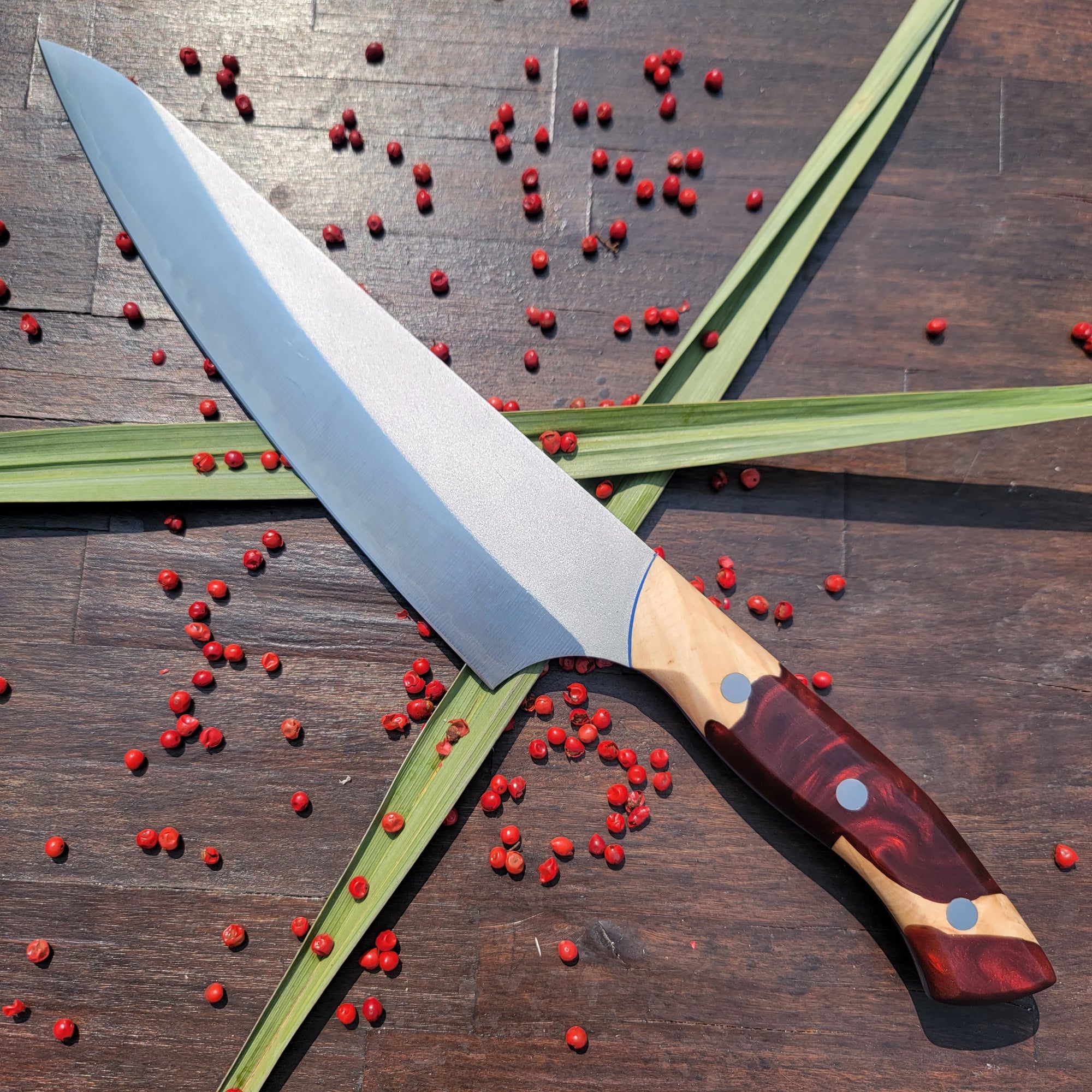 Big Red with "Red Earth" handle