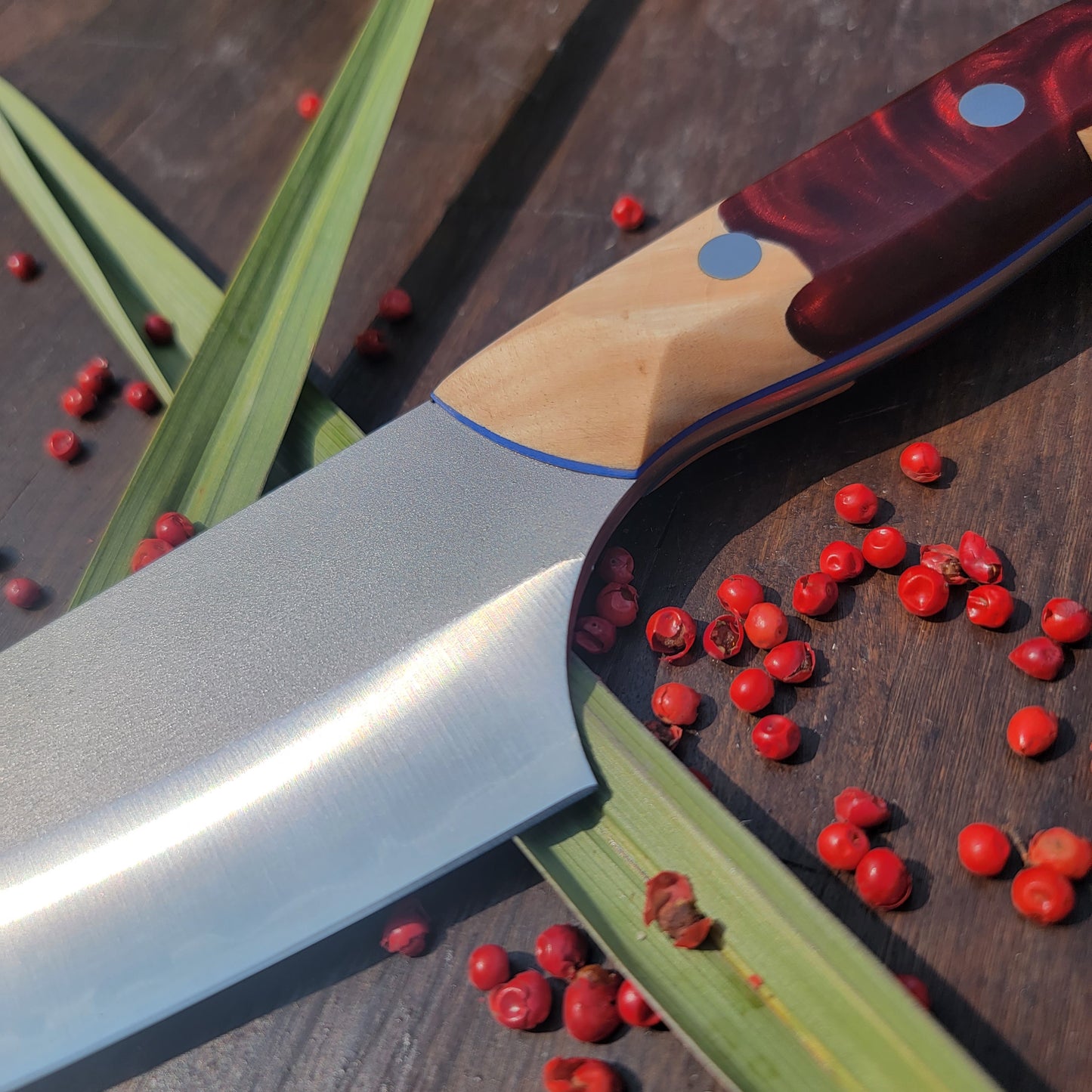 Big Red with "Red Earth" handle