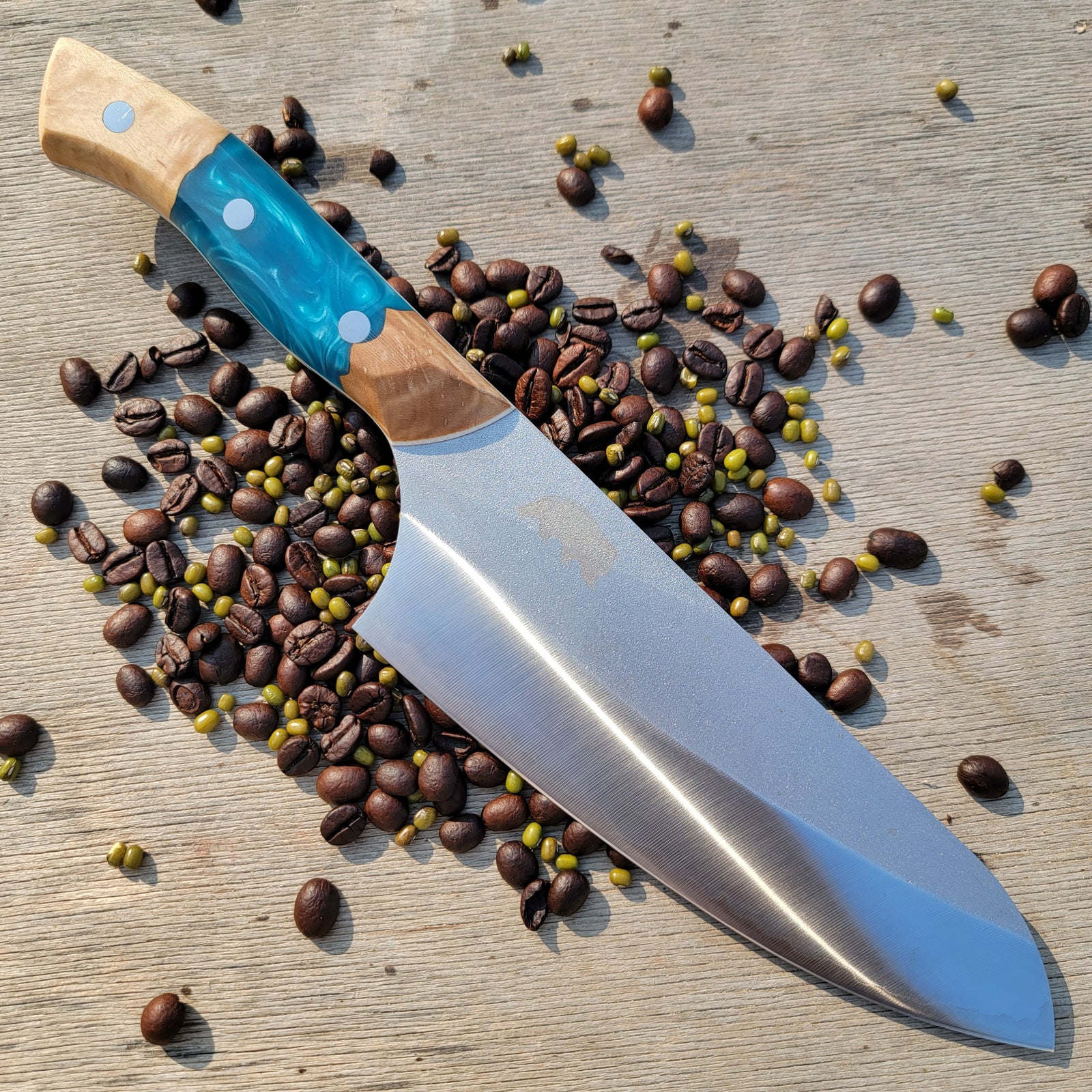 Wombat with "Ocean Blue" handle