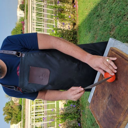 Black Apron (waterproof canvas)