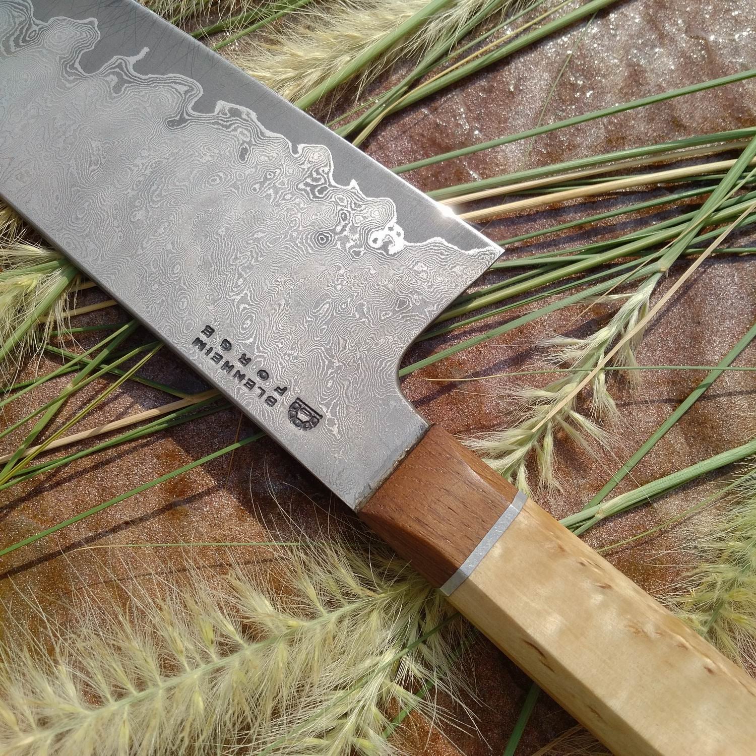 Nickel Damascus Gyuto