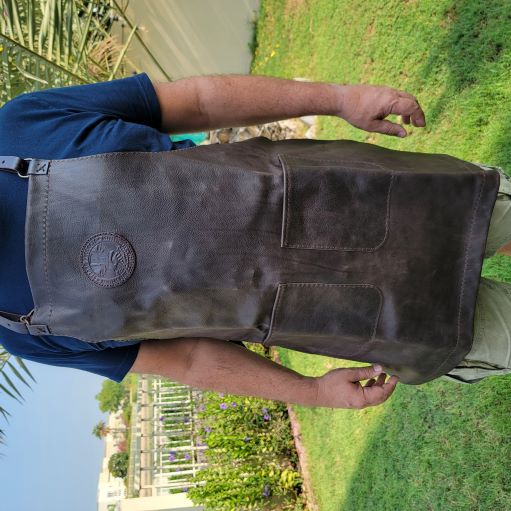 Brown Leather Apron