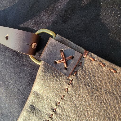 Brown Leather Apron