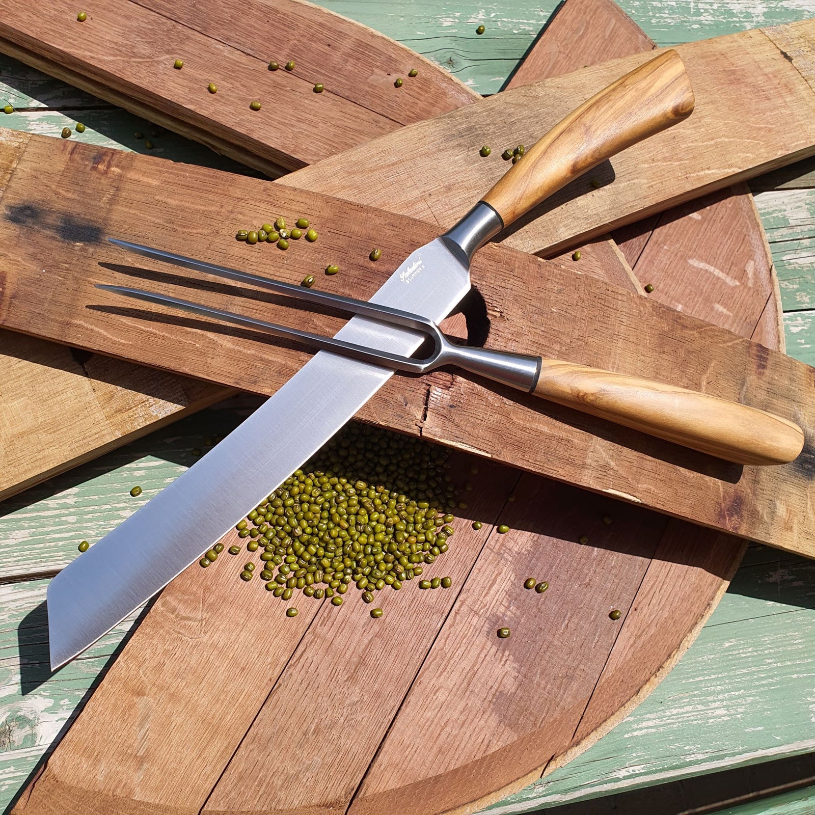 Carving Fork and Slicing Knife Set