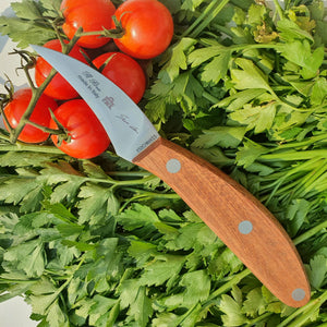 Curved Paring Knife (Mogano)