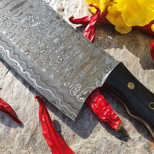 Damascus Cleaver