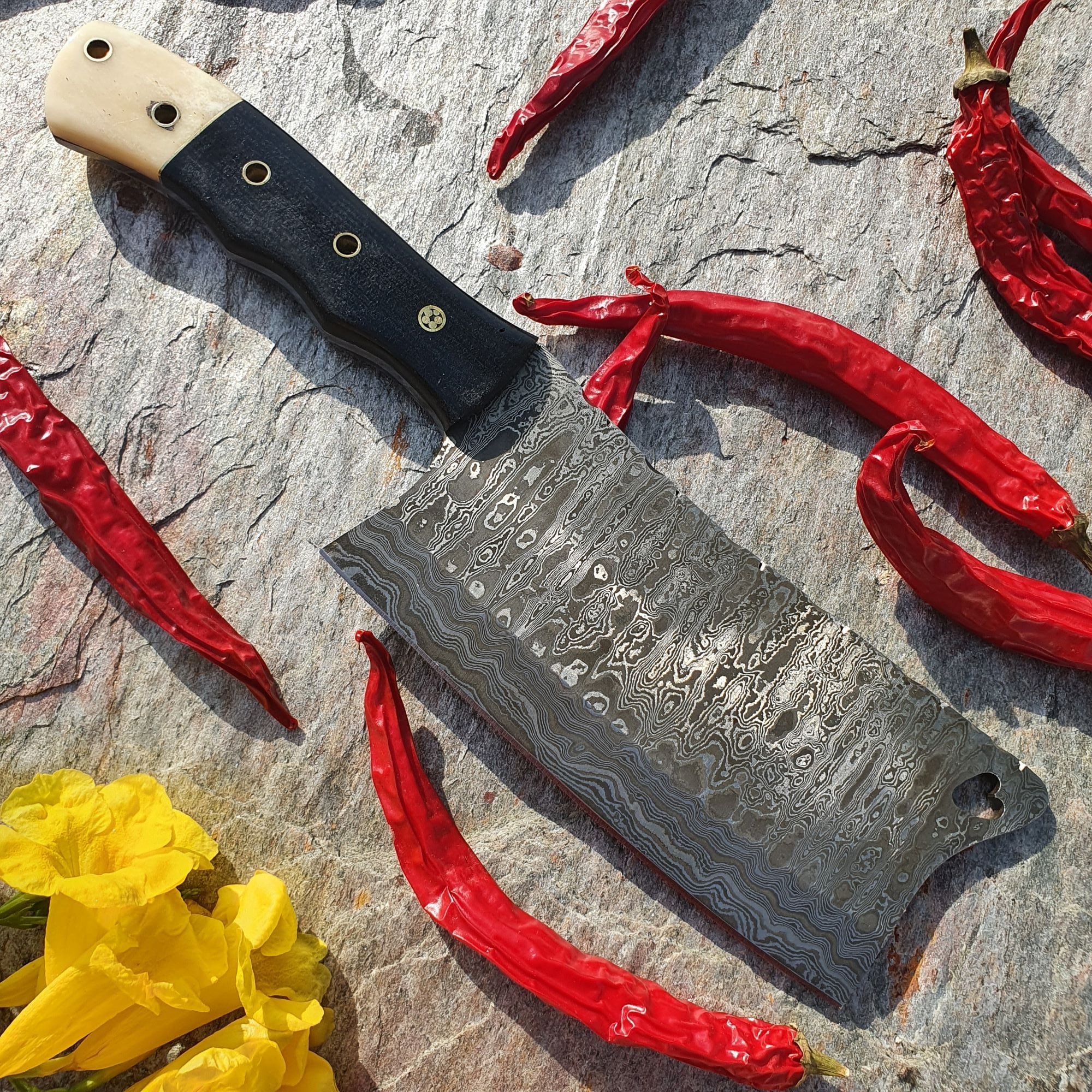 Damascus Cleaver
