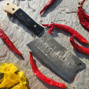 Damascus Cleaver