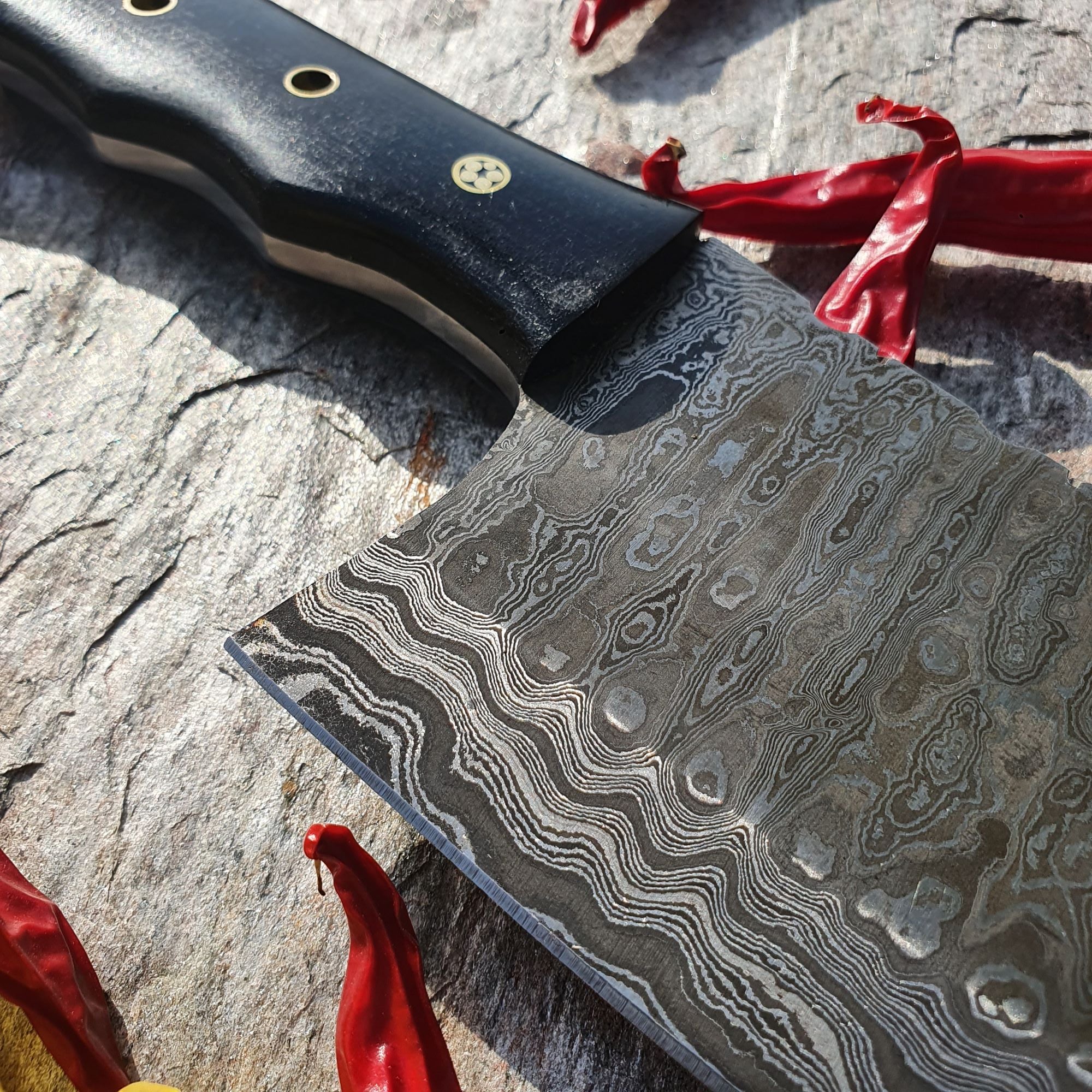 Damascus Cleaver