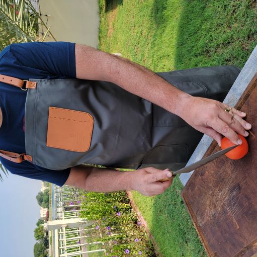 Green Apron (waterproof canvas)