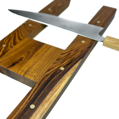 H - Double Knife Rail (Oak)