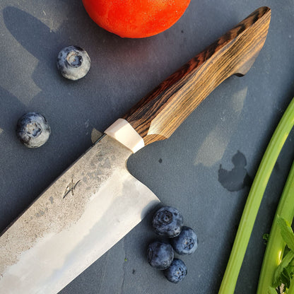Custom Chef's Knife with Bocote Handle