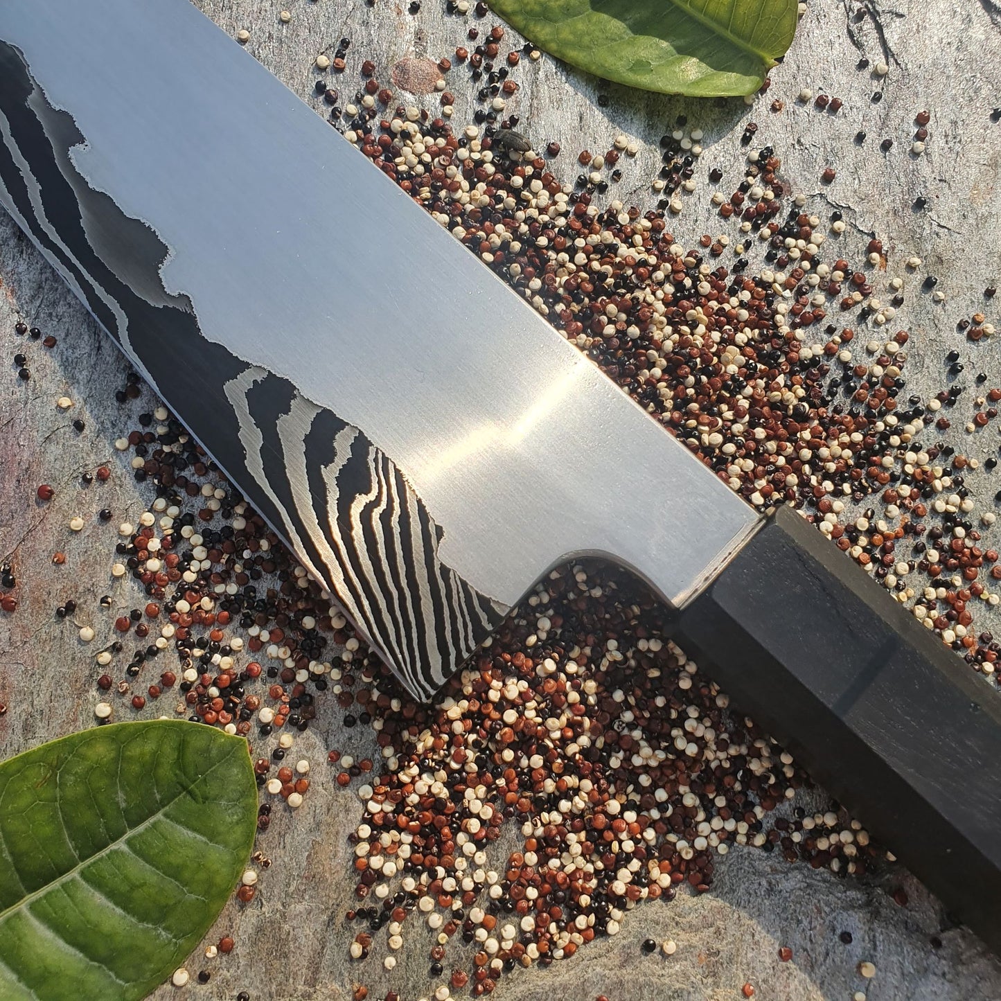Chef's Knife "Lickin' Flames"