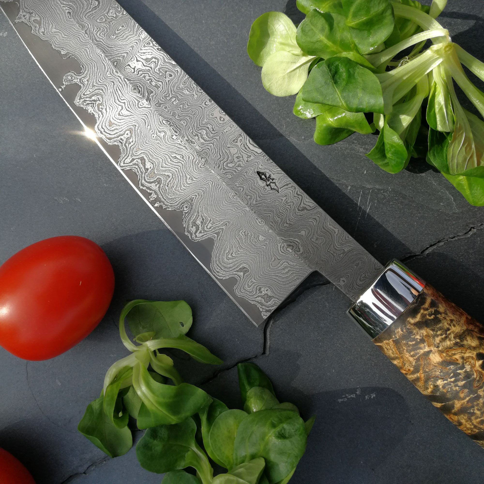Exklusiv C-150 with San Mai Damascus Steel Blade