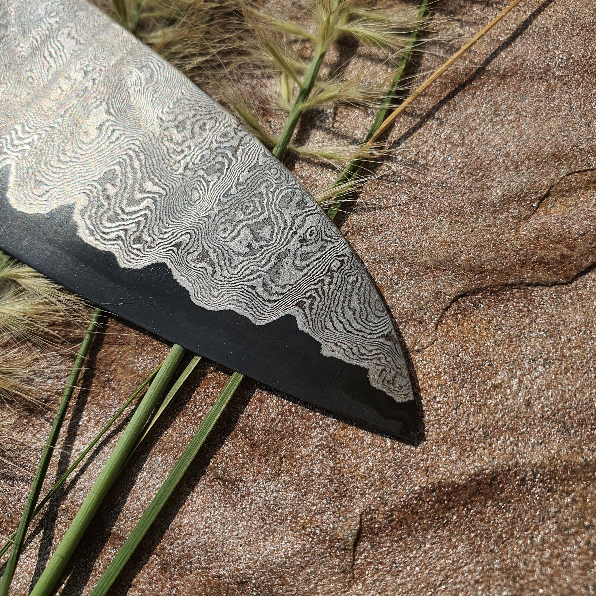Nickel Damascus Gyuto