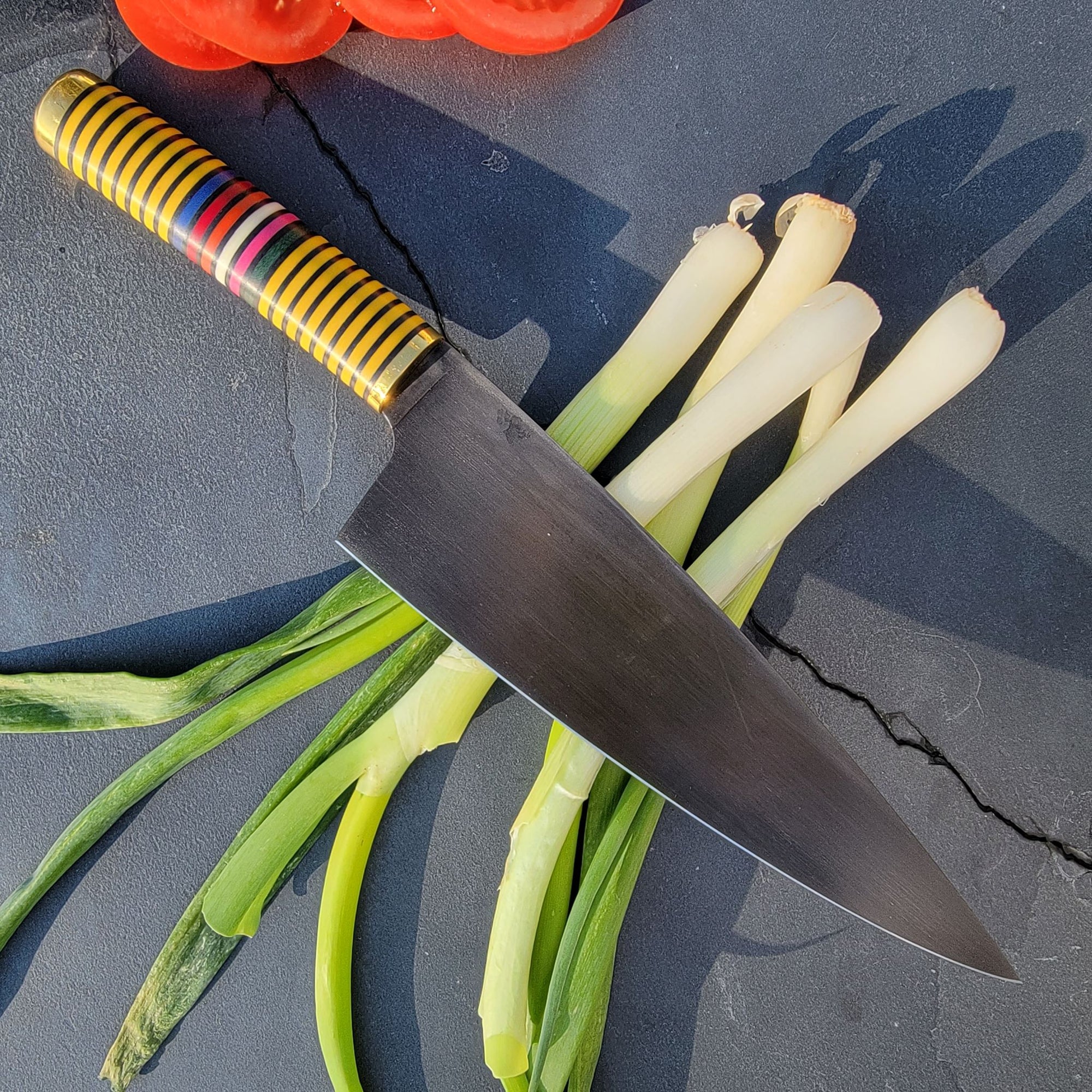 Chef's Knife "Pacman with Dyslexia"