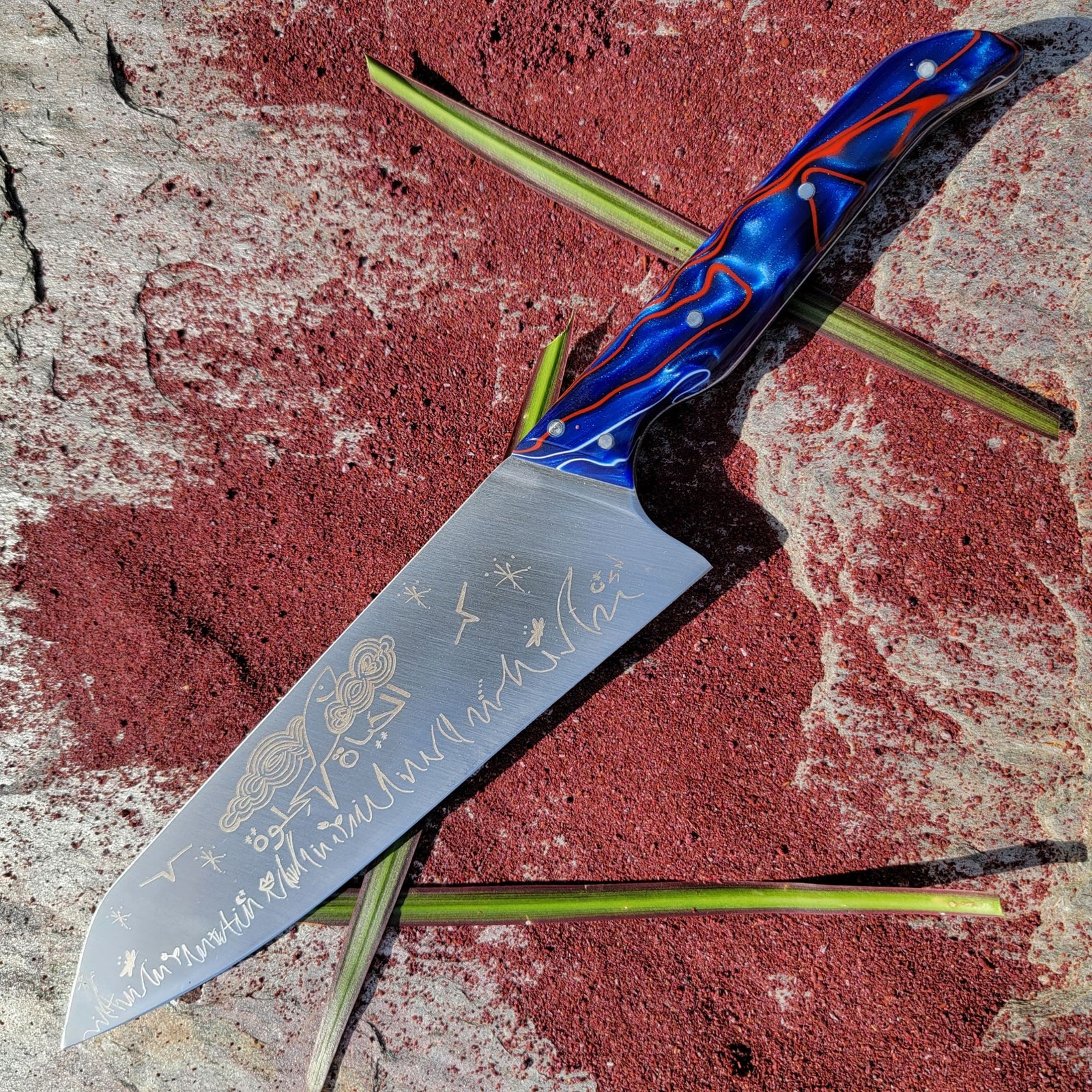 Sweet Life in Blue and Red