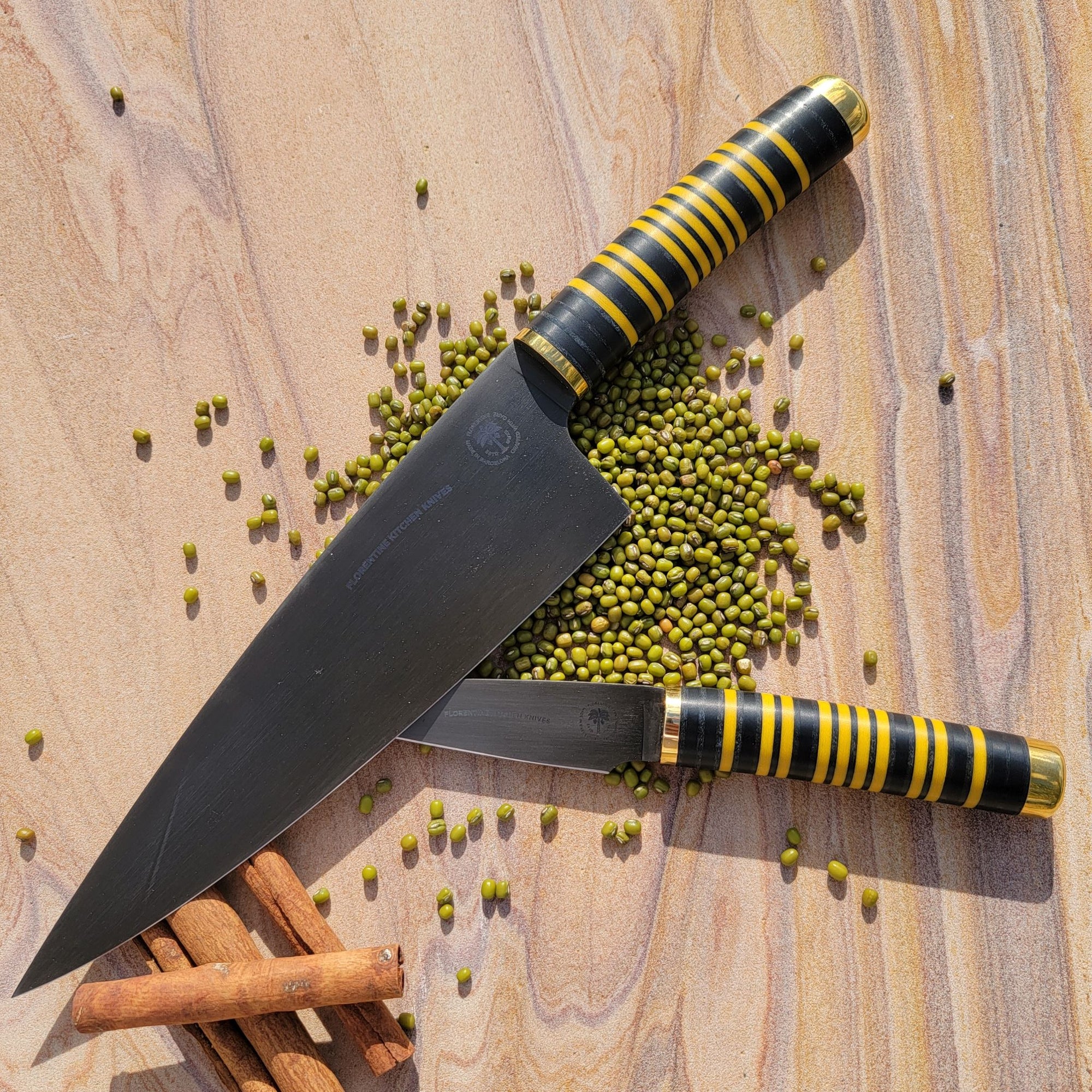 Knife Set "Tiger Cubs during Spring Break"