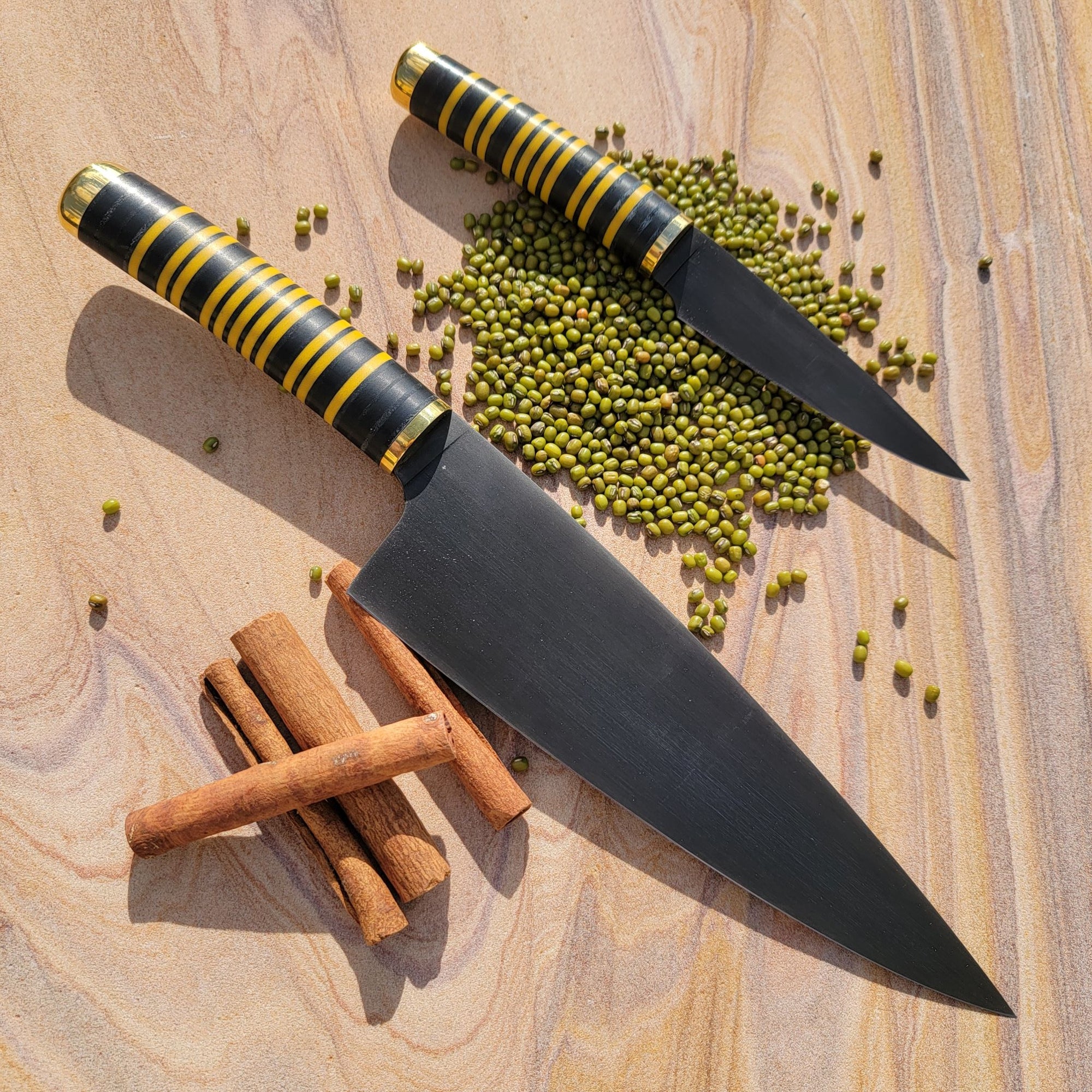 Knife Set "Tiger Cubs during Spring Break"
