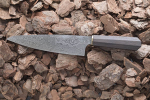 Yvo 1 in Damascus Steel