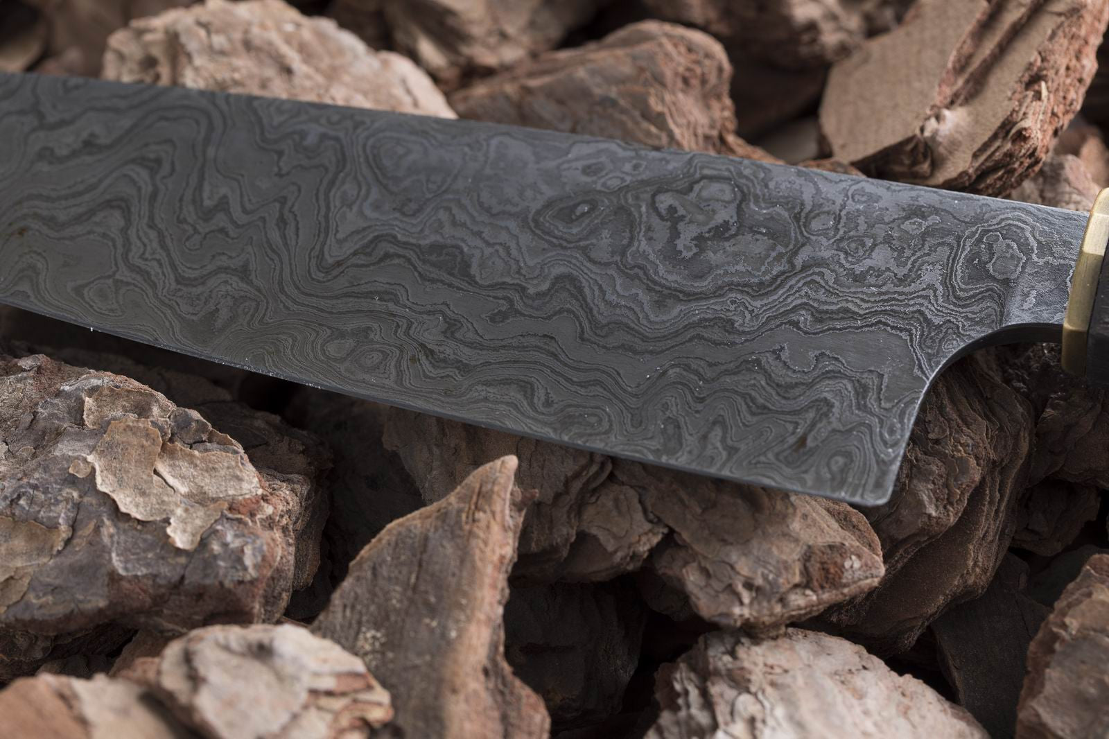 Yvo 1 in Damascus Steel
