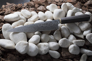 Yvo 1 in Damascus Steel