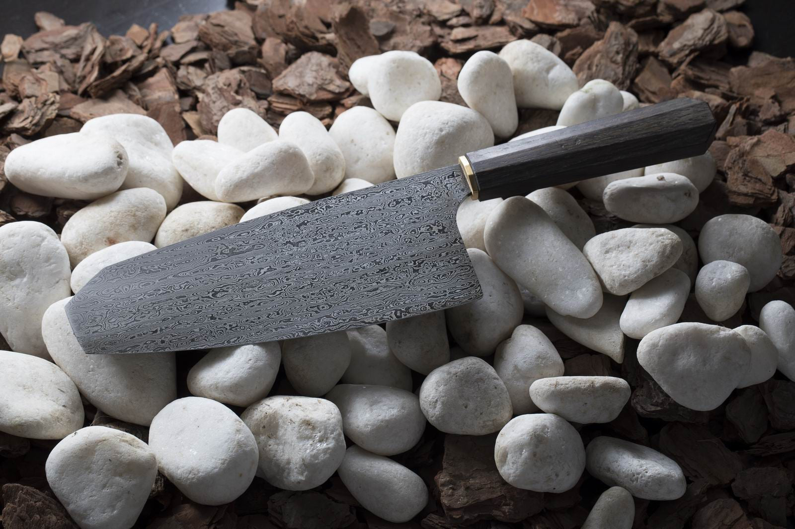 Yvo 3 in Damascus Steel