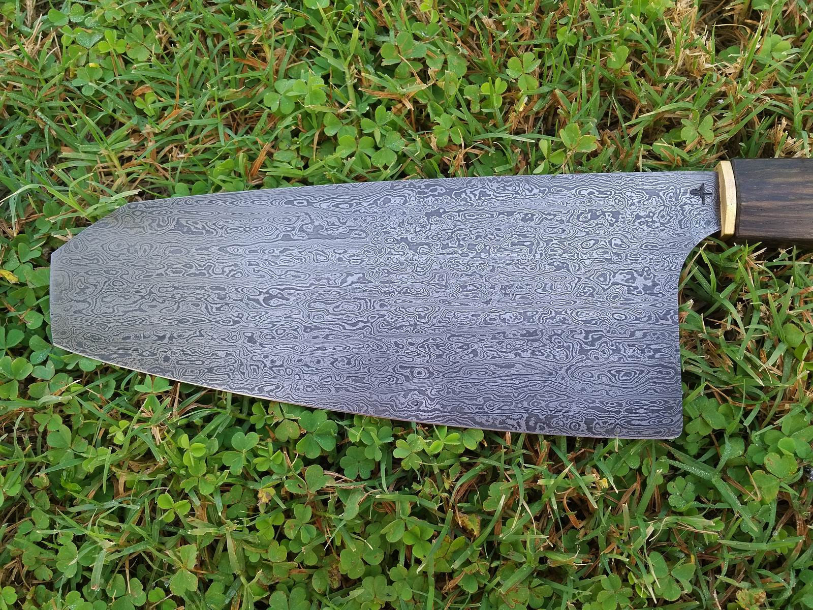 Yvo 3 in Damascus Steel