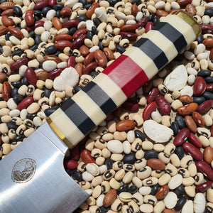 Kedma Custom Nakiri "Zebra with a Flamingo Gene"