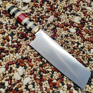 Kedma Custom Nakiri "Zebra with a Flamingo Gene"